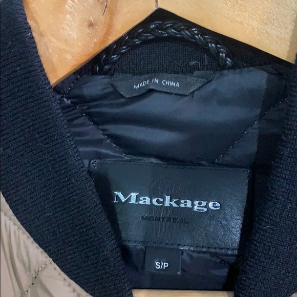 Mackage “Cathy” Lightweight Down Bomber Jacket - Picture 6 of 8